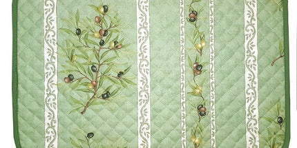 Set de table Clos des oliviers Vert Coton
