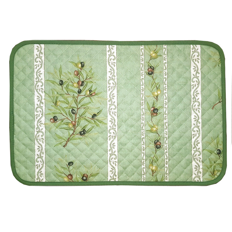 Set de table Clos des oliviers Vert Coton