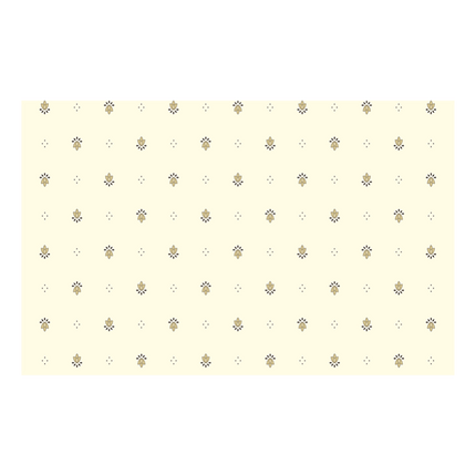 Nappe exclusif écru beige coton enduit plastifié 2m x 1m55