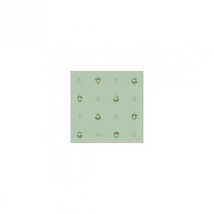 Nappe exclusif vert coton enduit plastifié 3m  x 1m55
