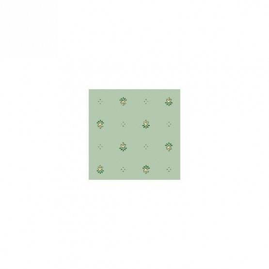 Nappe exclusif vert coton enduit plastifié 3m  x 1m55