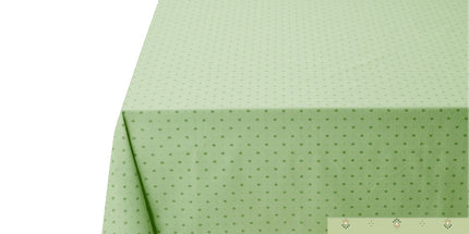 Nappe exclusif vert coton enduit plastifié 3m  x 1m55
