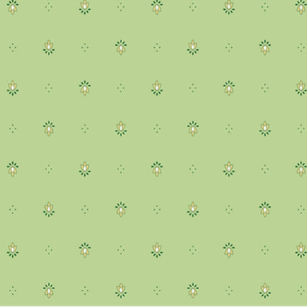 Tissu au mètre coton exclusif vert largeur 1m60