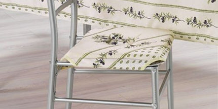 Coussin de chaise olivou écru