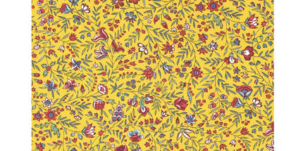 Serviette beaucaire jaune 41 cm x 41 cm