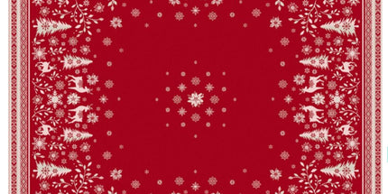 Nappe Vallée R carrée 1m40 x 1m40 Jacquard