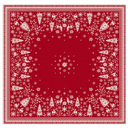 Nappe Vallée R carrée 1m40 x 1m40 Jacquard