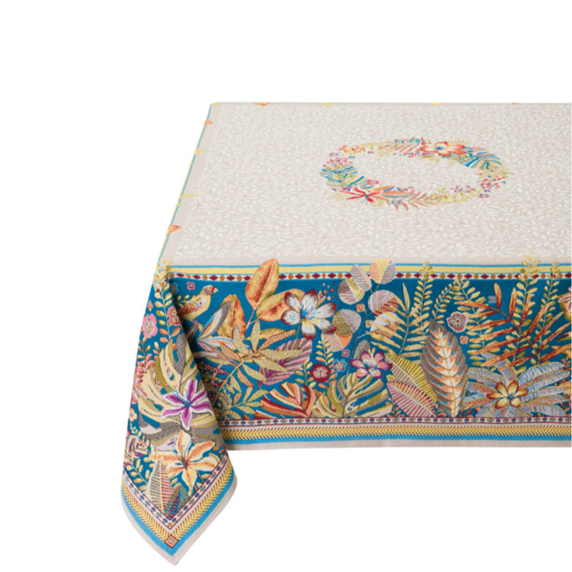 Nappe carrée Porto rico 1m45 x 1m45 Jacquard