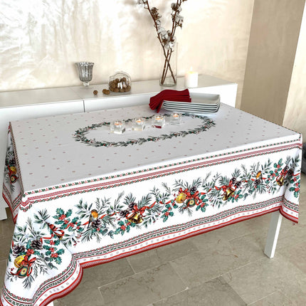 Nappe de Noël Sylvestre 2m x 1m50 coton