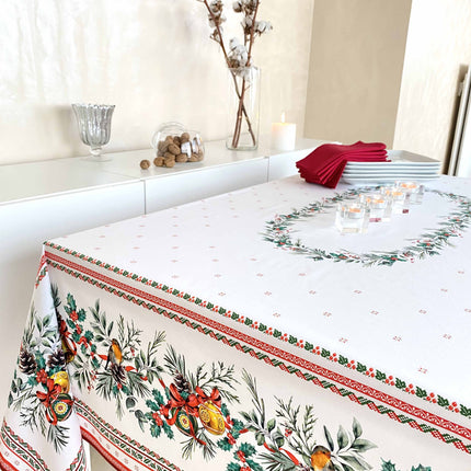 Nappe de Noël Sylvestre 3m x 1m50 coton