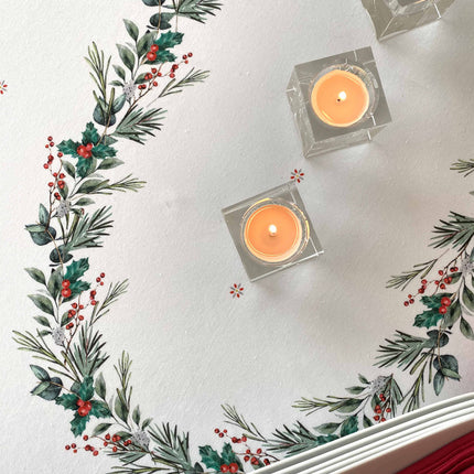 Nappe de Noël Sylvestre 3m x 1m50 coton