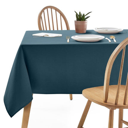 Nappe uni Pétrole 2m40 x 1m45 anti tache sans repassage