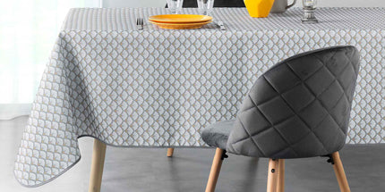 Nappe 2m40 x 1m50 Artchic blanc Anti tache et infroissable