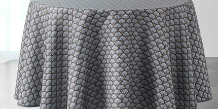 Nappe ronde 1m80 Artchic gris Anti tache et infroissable