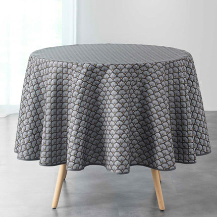 Nappe ronde 1m80 Artchic gris Anti tache et infroissable