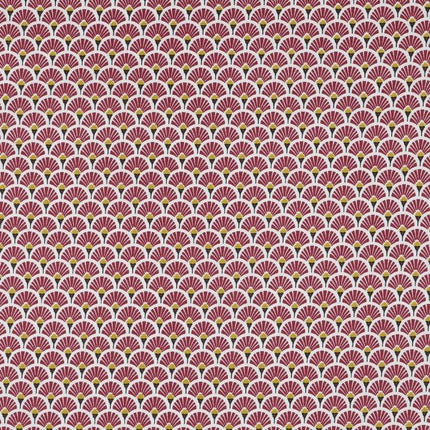 Tissu au mètre Coton Eventails R largeur 1m60