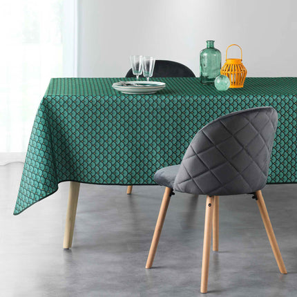 Nappe 3m50 x 1m50 Artchic vert Anti tache et infroissable