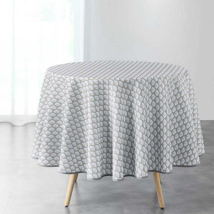 Nappe ronde 1m80 Artchic blanc Anti tache et infroissable