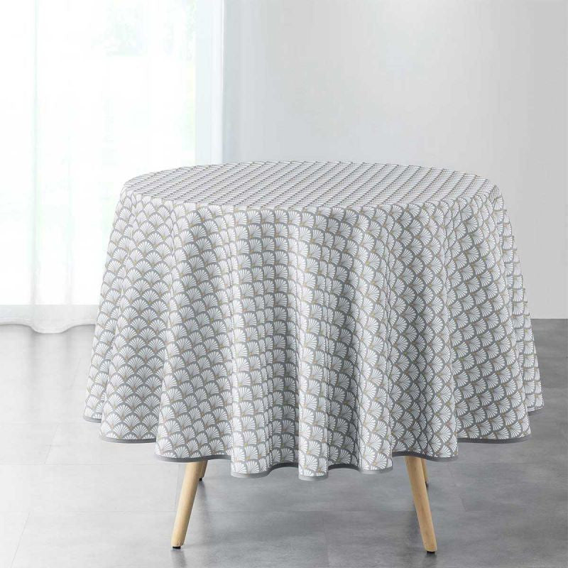 Nappe ronde 1m80 Artchic blanc Anti tache et infroissable