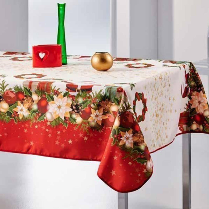 Nappe de Noël i 293 N Père Noël Anti tache Infroissable 3m x 1m50
