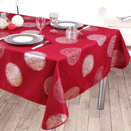 Nappe R argentée 2m x 1m48 Réf 105510 anti tache et infroissable
