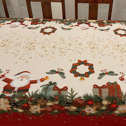 Nappe de Noël i 293 N Père Noël Anti tache Infroissable 3m x 1m50