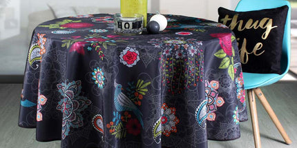 Nappe ronde 1m60 Réf 95161 anti tache et infroissable