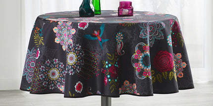 Nappe ronde 1m60 Réf 95161 anti tache et infroissable