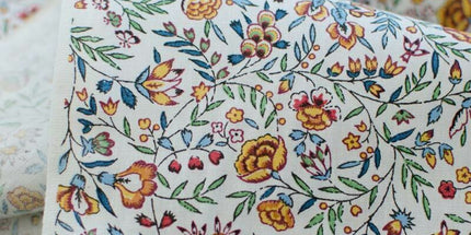 Tissu au mètre coton Beaucaire indienne V largeur 1m60