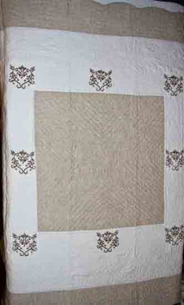 Plaid  boutis peaceland coeur 1m50/1m50