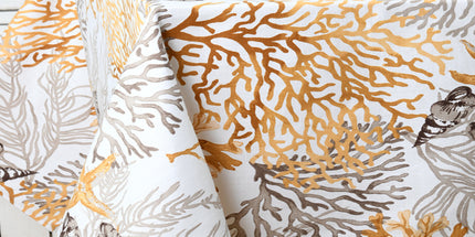 Nappe Quiberon jaune coton polyester enduit plastifiée 3m x 1m50