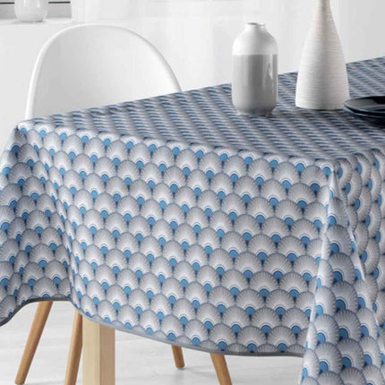 Nappe carrée 1m80 x 1m80 Référence 2008 V 12 Bleu Anti tache et infroissable
