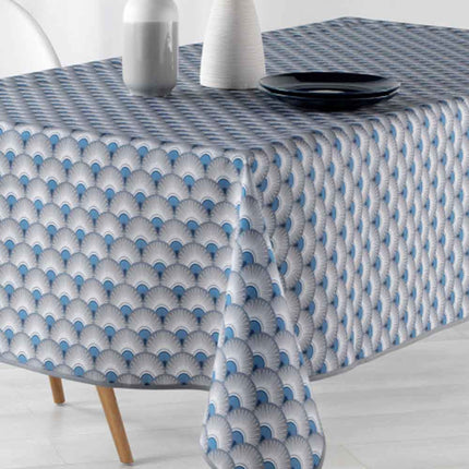 Nappe carrée 1m80 x 1m80 Référence 2008 V 12 Bleu Anti tache et infroissable