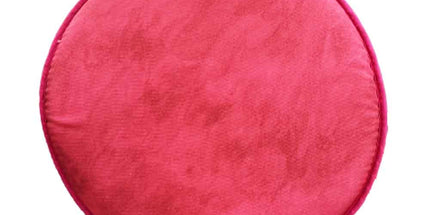 Coussin de chaise rond fushia