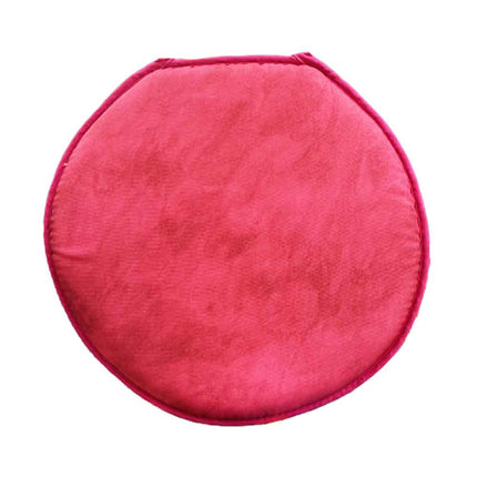 Coussin de chaise rond fushia