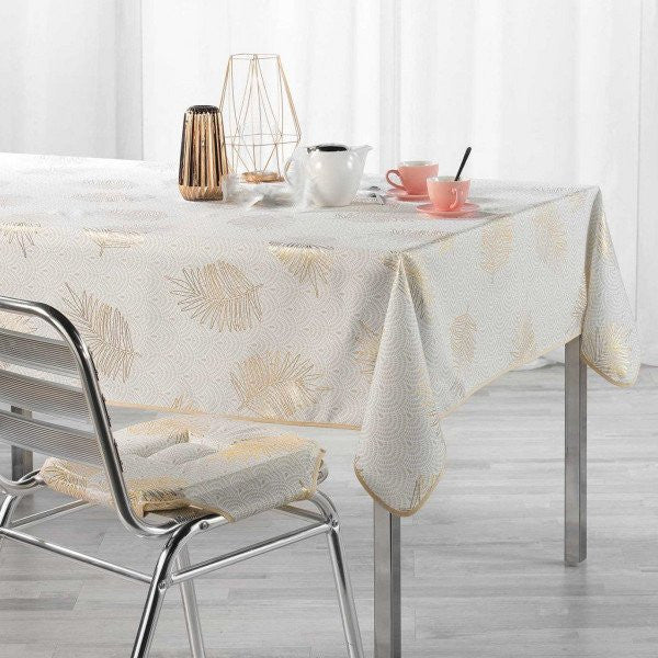 Nappe rectangle 1m45 X 1m20  SUNNY GOLD Anti tache et infroissable