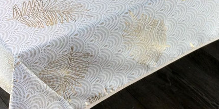 Nappe rectangle 1m45 X 1m20  SUNNY GOLD Anti tache et infroissable