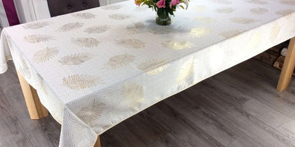 Nappe rectangle 1m45 X 1m20  SUNNY GOLD Anti tache et infroissable