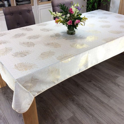 Nappe rectangle 1m45 X 1m20  SUNNY GOLD Anti tache et infroissable