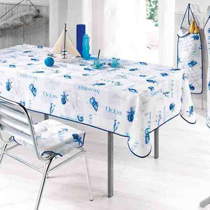 Nappe rectangle littoral antitache infroissable polyester 2m x 1m50
