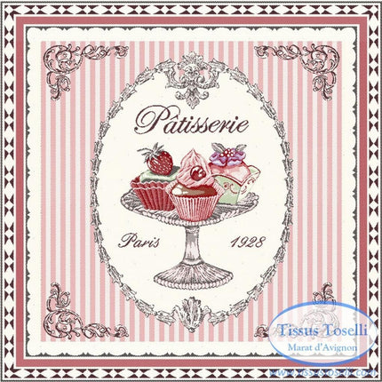 Housse de coussin tissé jacquard Nougatine verso 45cm/45cm