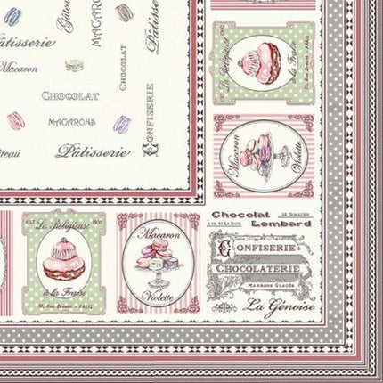 Nappe Plaid carré nougatine 1m45/1m45