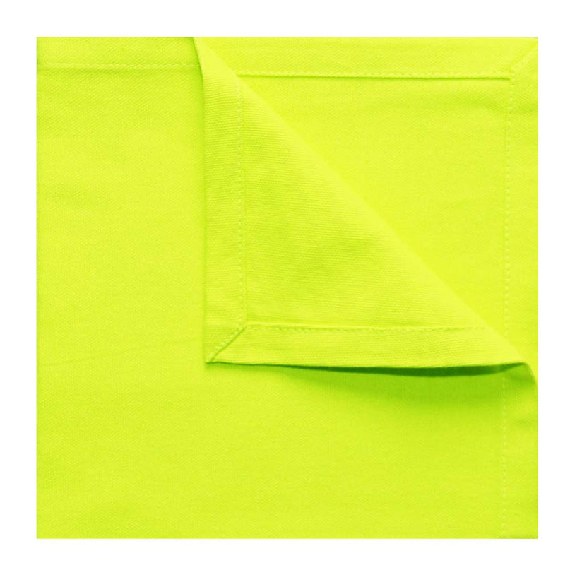 Serviette de table unie anis coton 40 cm x 40 cm