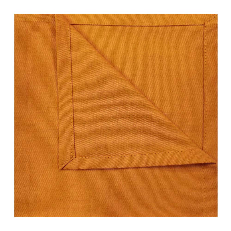 Serviette de table unie cuivre coton 40 cm x 40 cm
