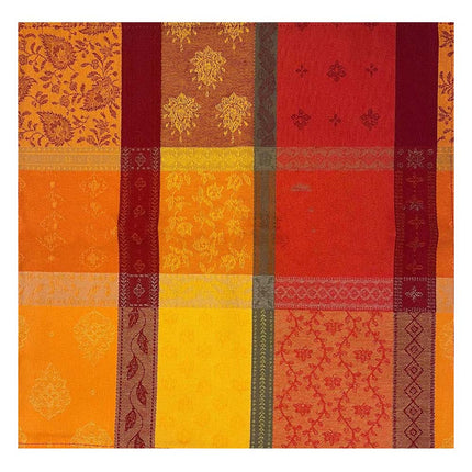 Serviette de table coton jacquard Téflon valescure rouge 42 cm x 42 cm