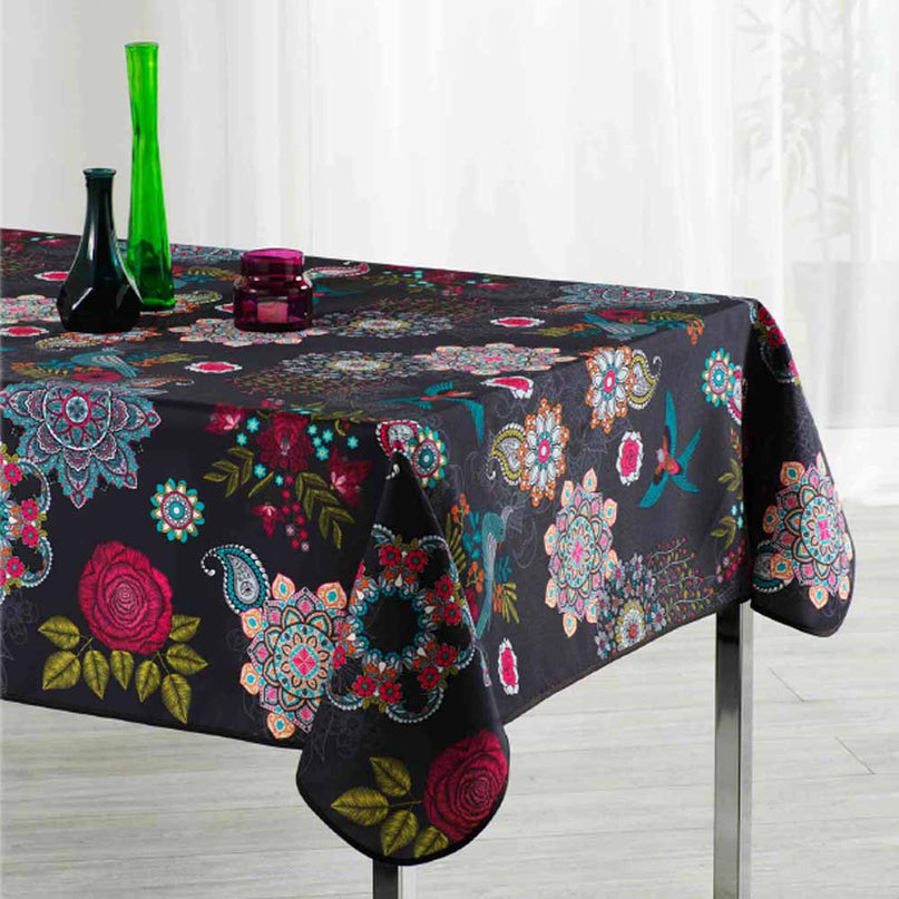 Nappe ovale 2m40 x 1m50 ref 95161 Polyester Antitache et infroissable