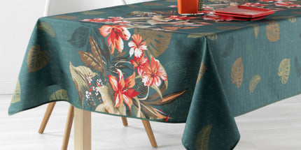 Nappe rectangle 2m40 x 1m50 réf T 2215 Polyester Anti tache Infroissable