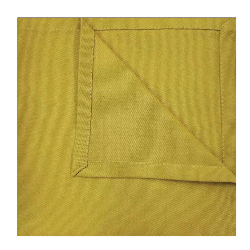 Serviette de table unie gold coton 40 cm x 40 cm