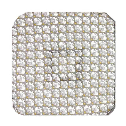 Coussin de chaise à rabats Artchic blanc 36 cm x 36 cm