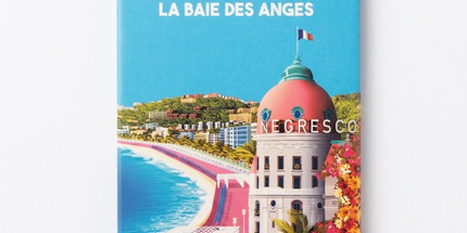 Magnet Nice - La Baie des Anges 8 x 5,5 cm